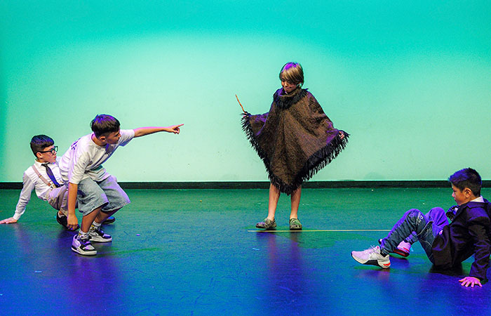 group-green-background children theatre programme devonport takapuna brown's bay